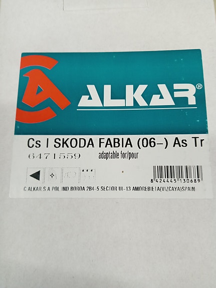 Skoda Fabia/Roomster sivupeilinlasi vasen