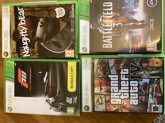 Xbox 360 pelit käytetyt osa 2