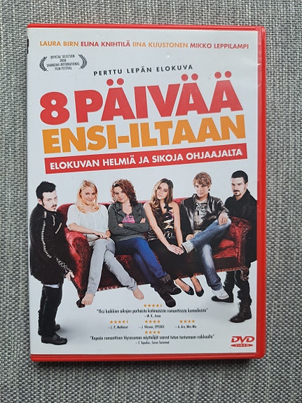 8 päivää ensi-iltaan dvd