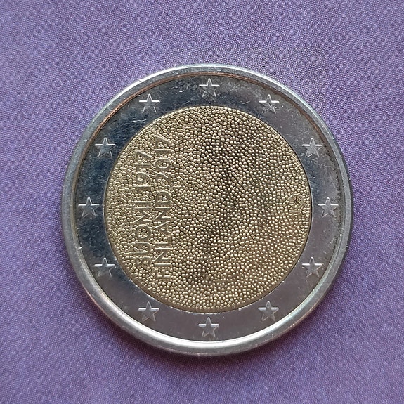 2 euroa Suomi 2017 Itsenäinen Suomi