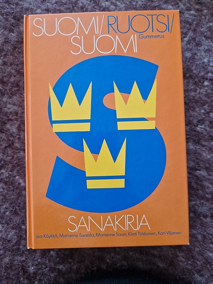 Suomi/Ruotsi/Suomi sanakirja