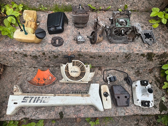 Stihl FS-450 raivuri,osat