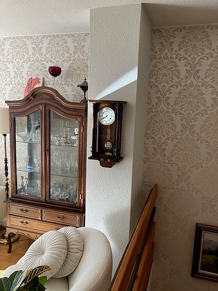 Kaunis Kieninger arvokello vintage rokokoo tyyli