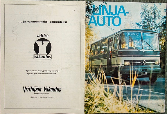 Linja-Auto lehti 6  1971