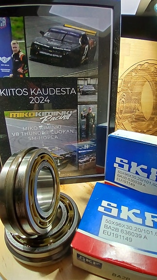 2-RIVINEN VIISTOKUULALAAKERI, SPECIAL SKF BEARING