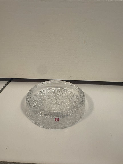 Iittala Visa tuhka-astia/kynttiläalusta