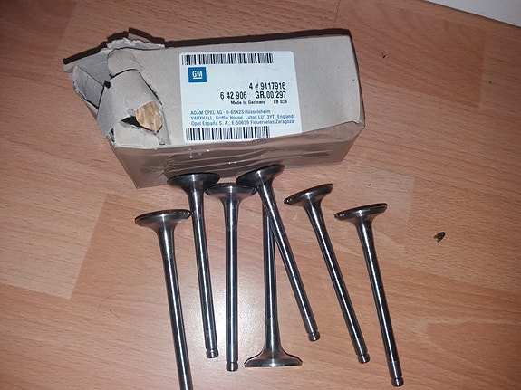 Pakoventtiili Opel Corsa-A / Astra-F / Meriva-A / Astra-G / Corsa-C