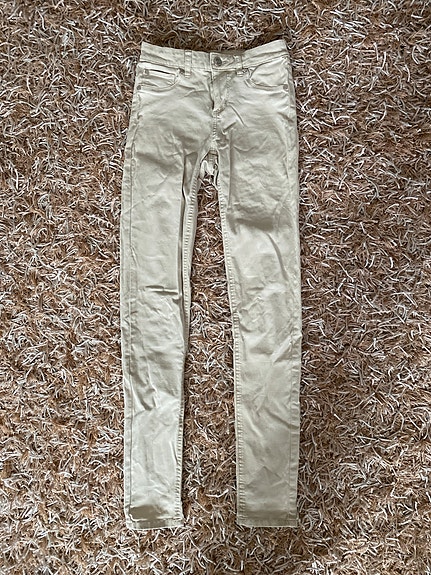 Beiget farkut, jegginsit, beige, XS, uudenveroiset