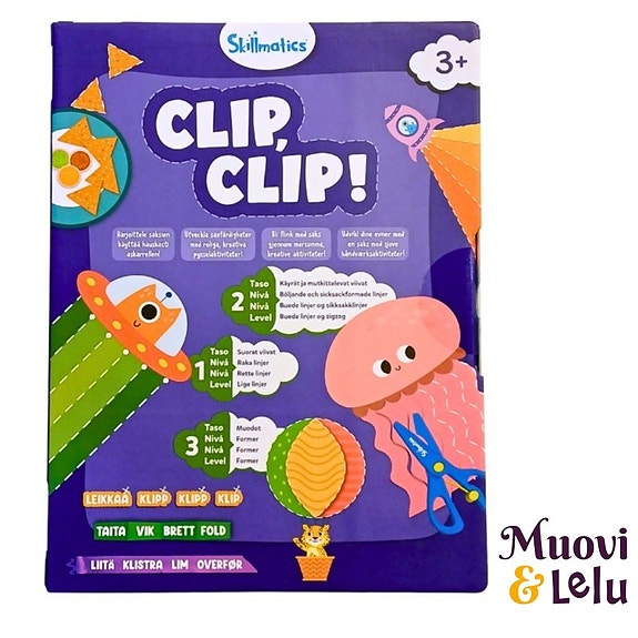 Clip Clip Skillmatics Original saksiharjoituksia 18,95€ UUSI