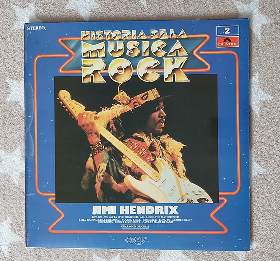 Jimi Hendrix Historia De la Musica Rock LP