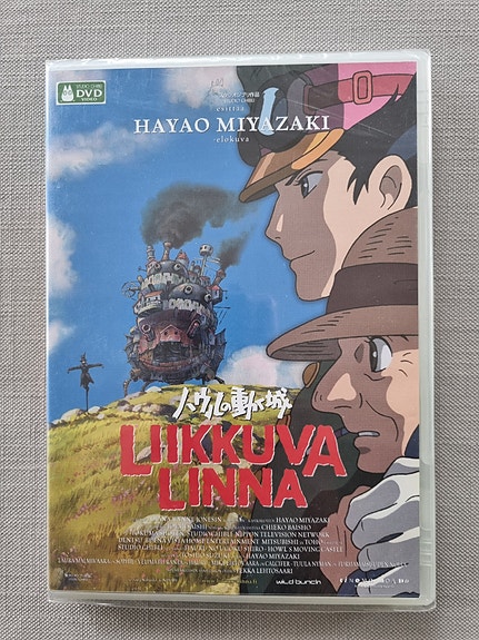 Uusi DVD Liikkuva linna