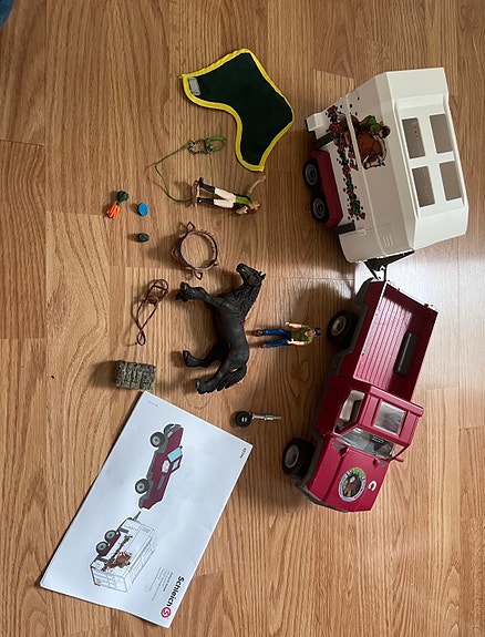 Schleich auto ja traileri