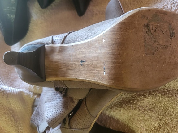 Naisten Nilkkurit Koko 40 Harmaa Nahka