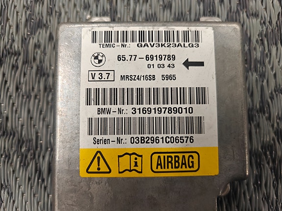 Bmw E39 Airbag boksi