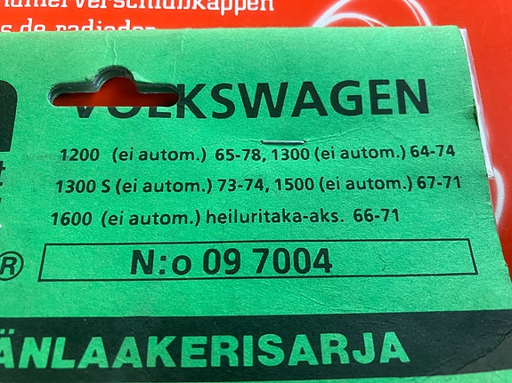 VW Kupla Takapyöränlaakeri NTN 64-74