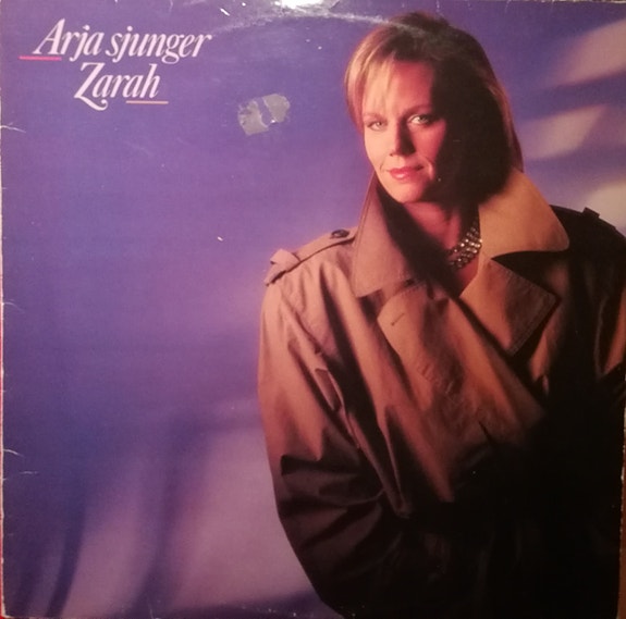 Arja Saijonmaa Arja sjunger Zarah LP 1988