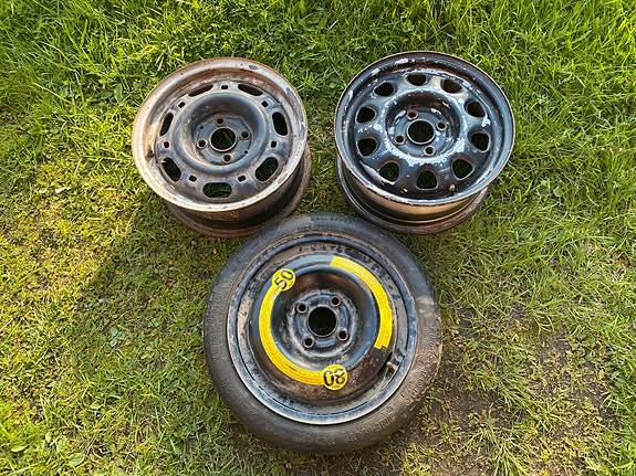 VW peltivanteita 4x100 14”