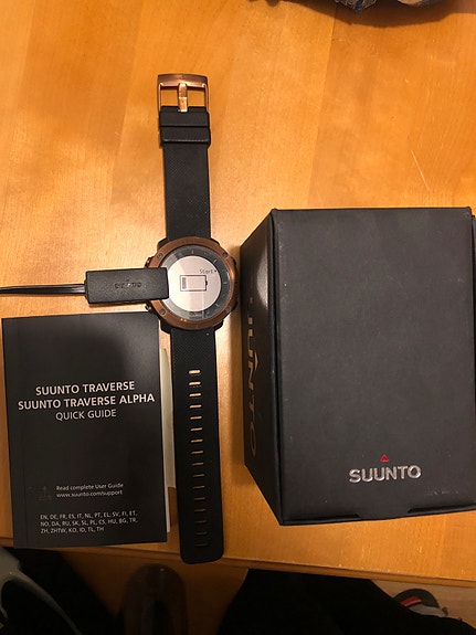Suunto Traverse Alpha Copper rannekello