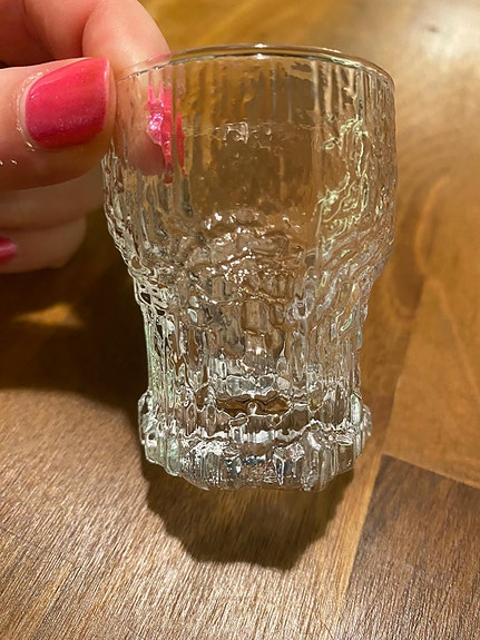 Iittala Aslak snapsilasi Tapio Wirkkala