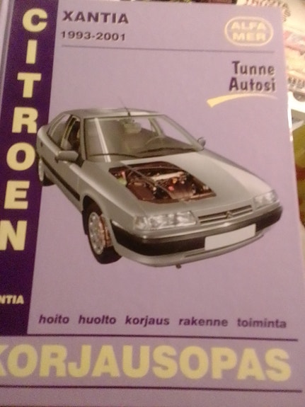 Citroen Xantia korjausopas 1993-2001