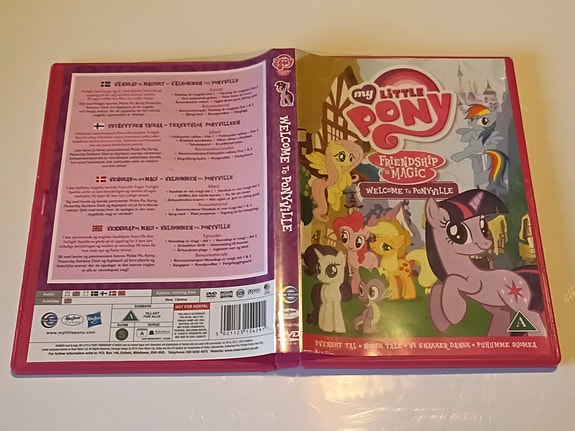 My Little Pony Welcome to Ponyville DVD-levy