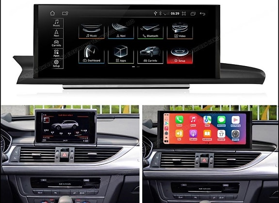 Android soitin 12.3" Audi A6 A7 C7 2012-2018