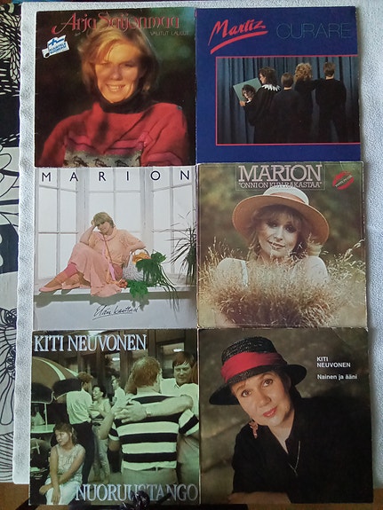 Saijonmaa,Martiz,Marion,Kiti Neuvonen vinyyli LP