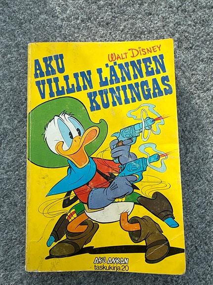 Aku Ankan taskukirja 20 | Aku villin lännen kuningas
