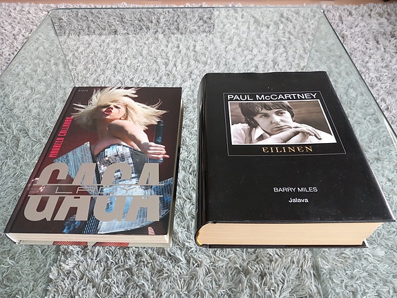 Paul McCartney ja Lady Gaga kirjat