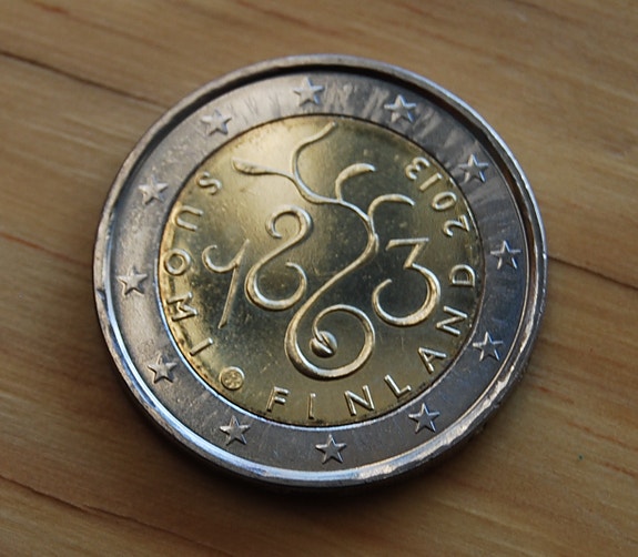 Suomi 2013 2 € Vuoden 1863 valtiopäivät 150 vuotta UNC