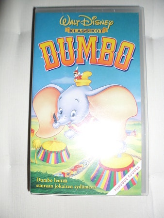 Walt Disney Dumbo vhs