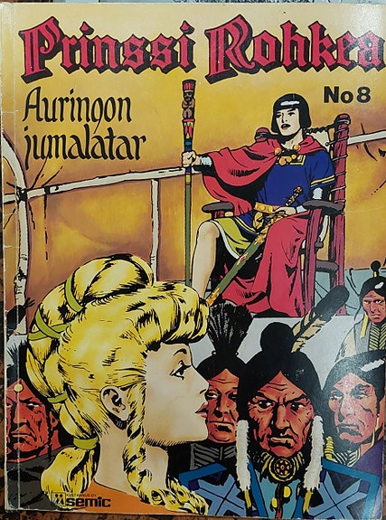 Prinssi Rohkea 8  Auringon jumalatar 1978