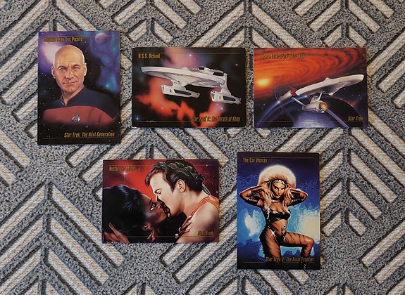1993 Star Trek Next Generation Sky Box Master kortteja