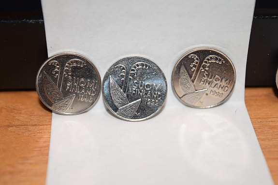 Suomi Finland 10 penniä vuosilta 1990-2000