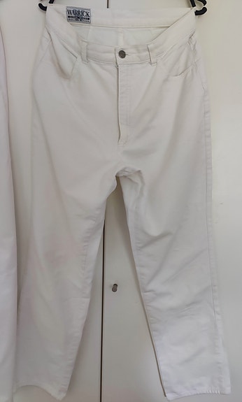 Valkoiset naisten housut, 34/32 Warrick