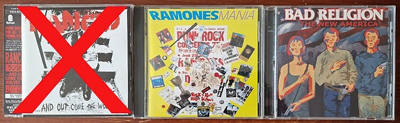 Ramones & Bad Religion cdeet