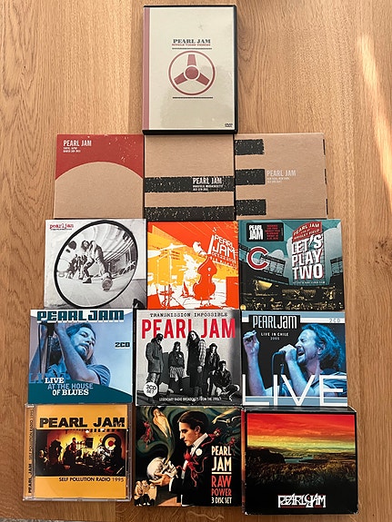 Pearl Jam Cd levyjä