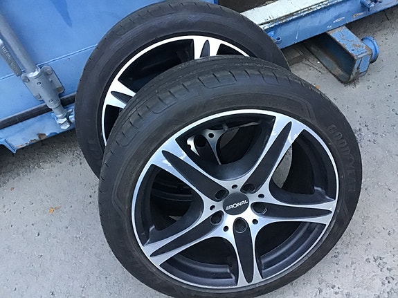Ronal R55 18” 5x114,3  8,5” + Goodyear eagle F1 245/40/18” paketti