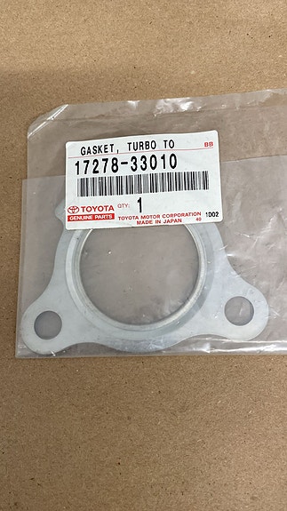 Toyota pakosarjan ja turbon välinen laippatiiviste 17278-33010