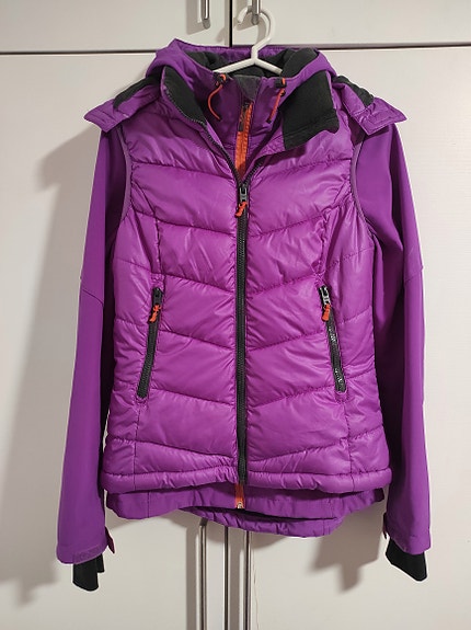 Softshell välikausitakki ja toppaliivi 36, 35e