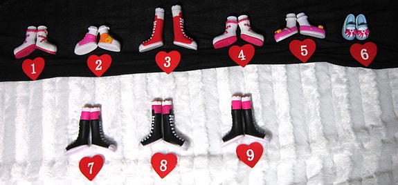 Lalaloopsy kengät.  1 - 9