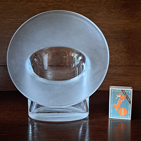 Lasimaljakko Marcel Iittala Timo Sarpaneva signeerattu