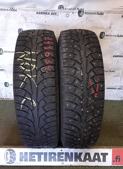 185/80 R14C" Käytetyt Nastarenkaat