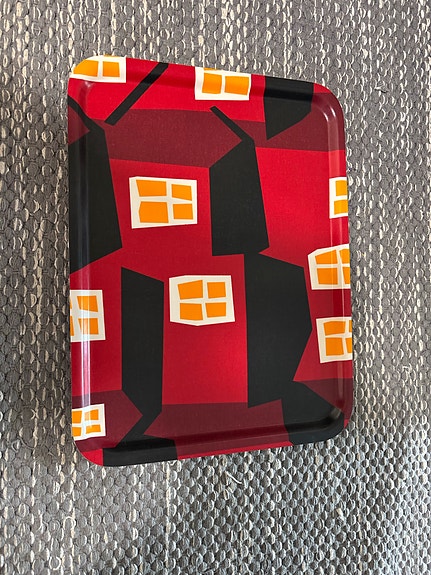 Marimekko tarjotin (mökki)