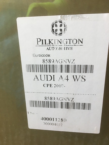 AUDI A4  WS  CPE 2007- 8589AGNVZ