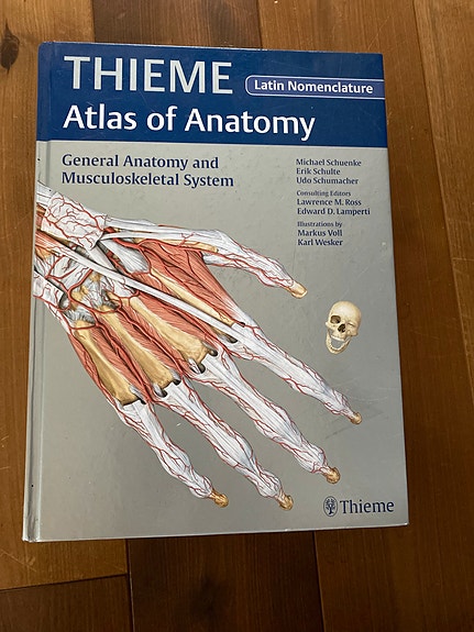Atlas of Anatomy-anatomian oppikirja