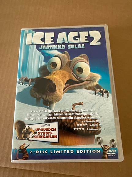 Ice Age 2 Jäätikkö sulaa 2 DVD