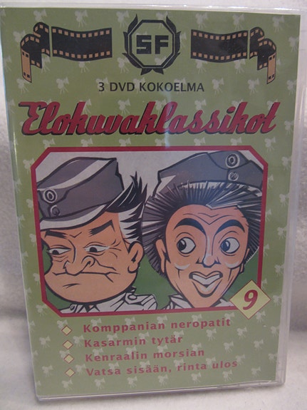 Elokuvaklassikot 9 dvd box