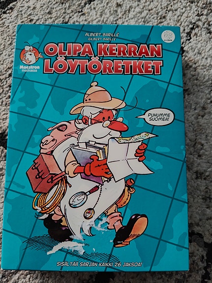 Olipa kerran löytöretket DVD boksi