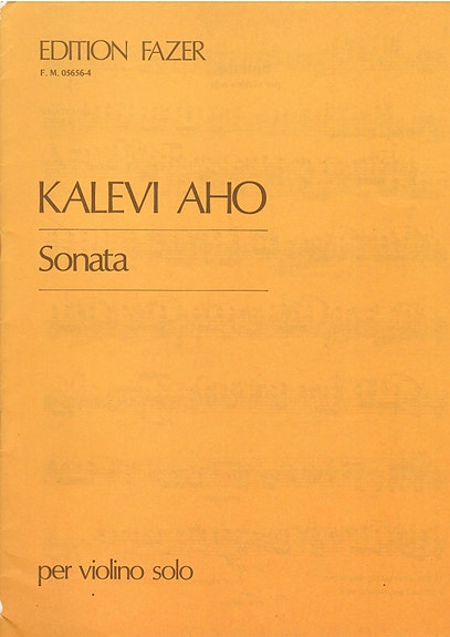Kalevi Aho - Sonaatti viululle